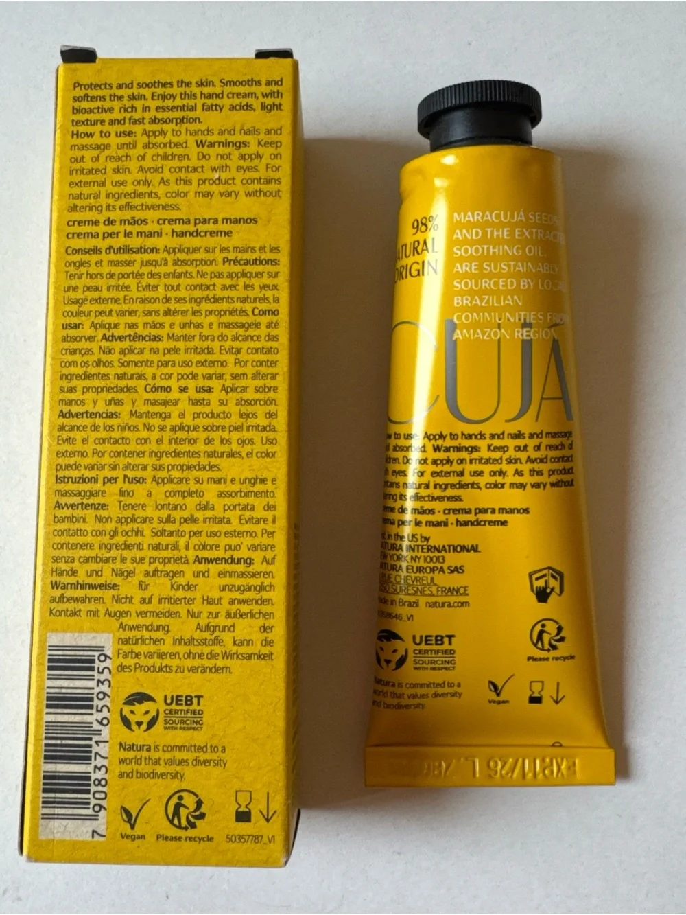 NEW Bundle of 2 items-Spa Ceylon Mirissa Eau De Perfume & Natura EKOS Hand Cream - Picture 8 of 8